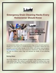 Emergency Drain Cleaning Hacks Every Homeowner Should Know.pdf