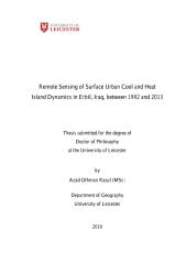 Remote Sensing of Surface Urban Cool - 2016 - RasulAO PhD.pdf