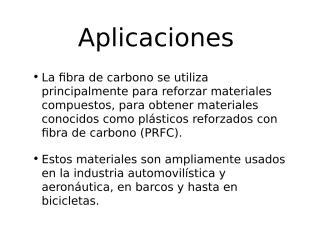 Fibra de Carbono - Aplicaciones.ppt
